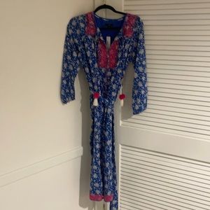 New JCREW kaftan dress